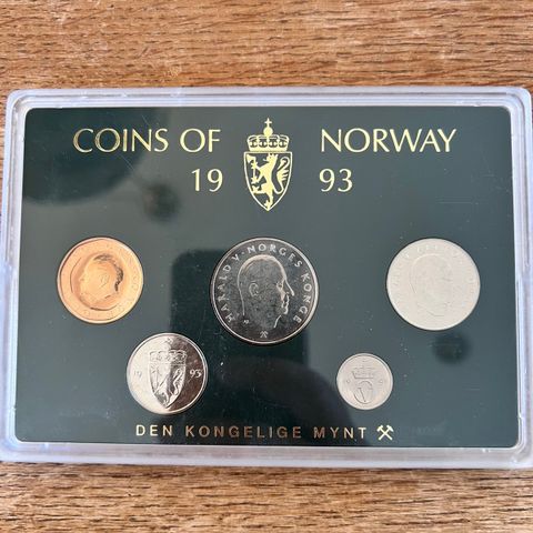 Coins of Norway 1993
