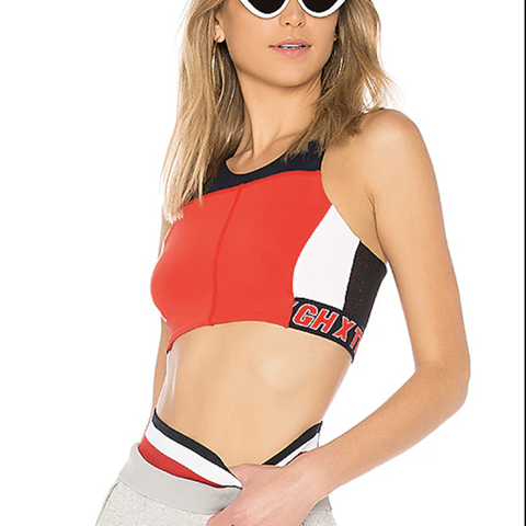 Tommy Hilfiger Gigi Hadid speed crop top