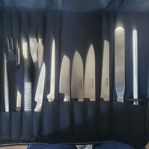 japan global knivar set