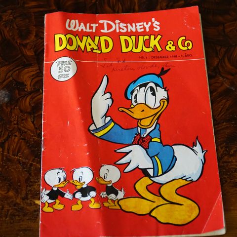 Div tegneserier nr 1 1948 Donald Duck, Stålmannen  nr 4,  nr 1  Lynvingen mm