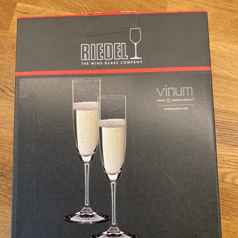 Riedel champagne flute