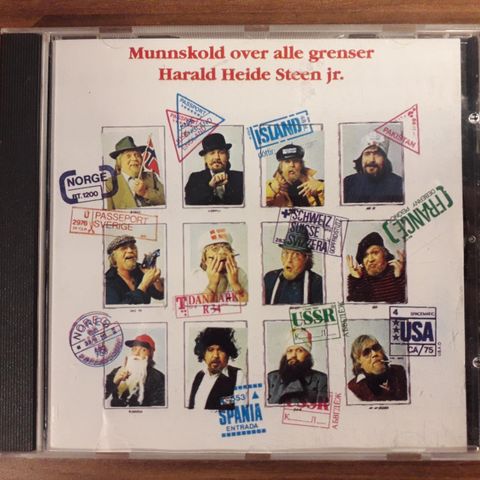 Munnskold over alle grenser (1979) Harald Heide Steen Jr. CD