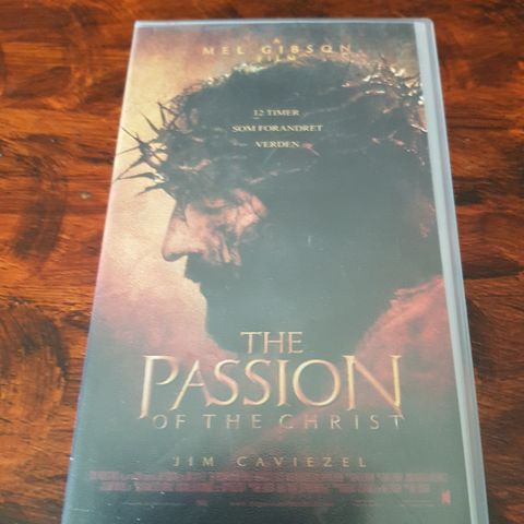 The Passion of the Christ Ny vhs