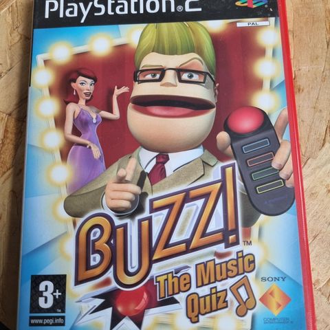 PS2 BUZZ The Music Quiz