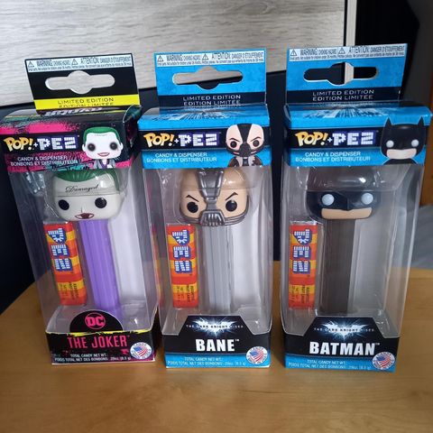 Funko Pop- DC- Pez- Limited Edition Varianter