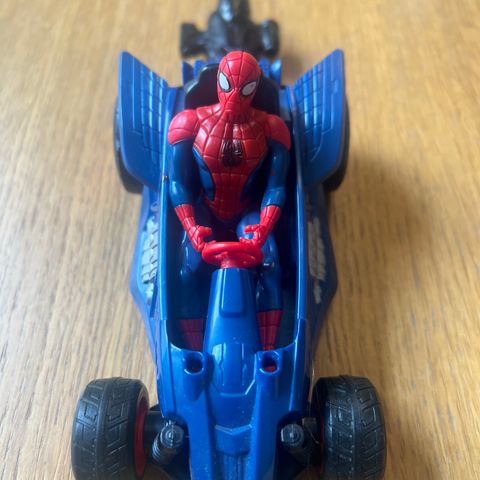 spiderman bil med figur