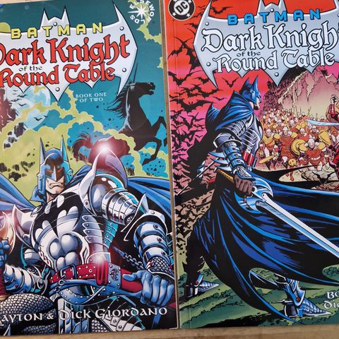 Batman Dark Knight of the Round Table book 1 og 2