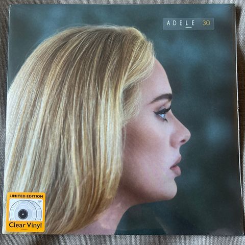 Adele 30 Clear Vinyl
