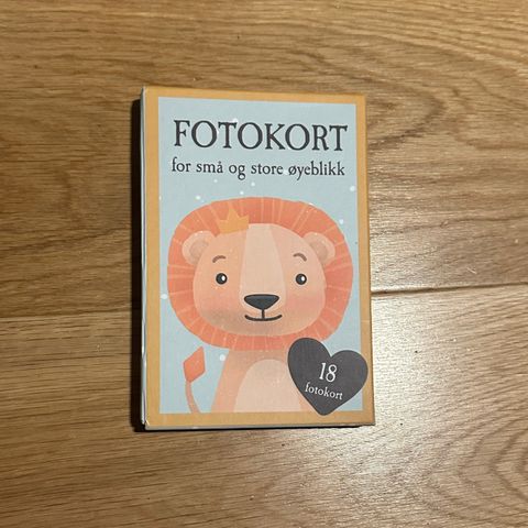 Fotokort til baby (Helt nye)