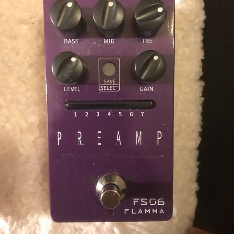 Preamp pedal selges.