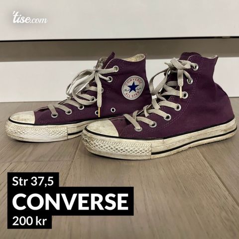 Lilla Converse-sko (str 37,5)