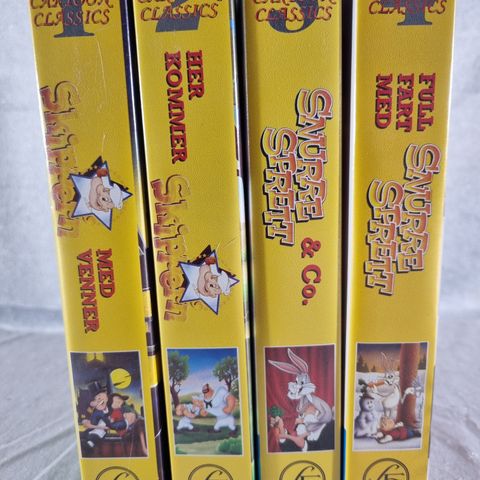 SF Cartoon Classics 1-4 VHS