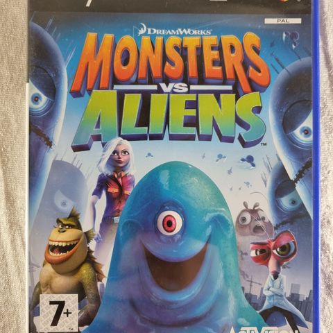 Monsters vs Aliens PS2