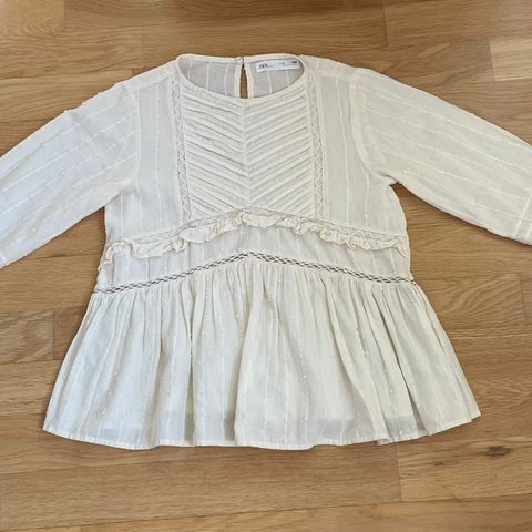 Topper langarmet zara str 134