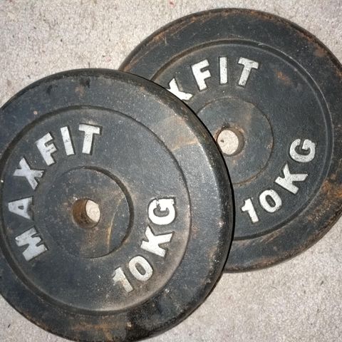 20 Kilo Maxfit Trenings Vekter