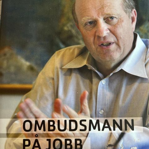 Odd Einar Dørum: Ombudsmann på jobb