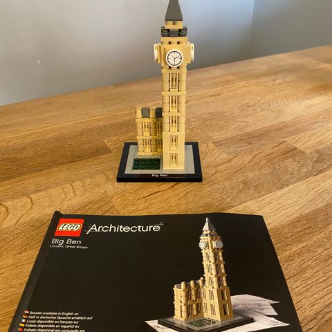 Lego Architecture Big Ben selges