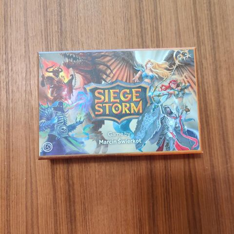 Siege Storm kortspill (Kickstarter)