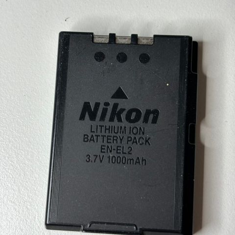 Nikon Battery EN-EL2 Li-Ion 3.7V 1000mAh