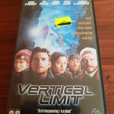 Vertical Limit vhs