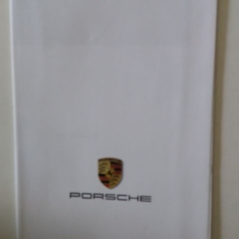 PORSCHE POSTER/brosjyre.