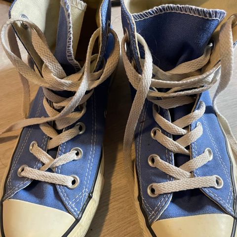 Converse sko, blå str 37. Ubrukte