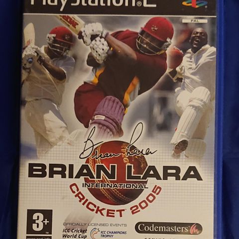 Brian Lara international cricket 2005 til Ps2.