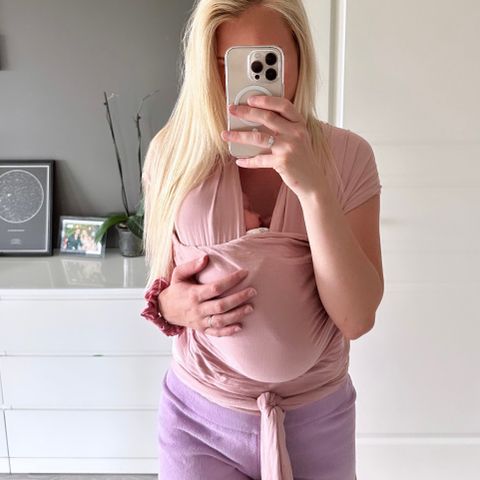 Ergobaby bæresjal rosa