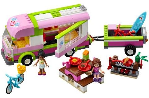Lego Friends camping