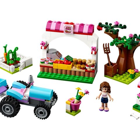 Lego Friends traktor og marked