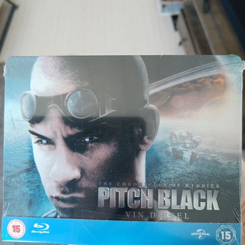 The Chronicles of Riddick Pitch Black (steelbook blu-ray)