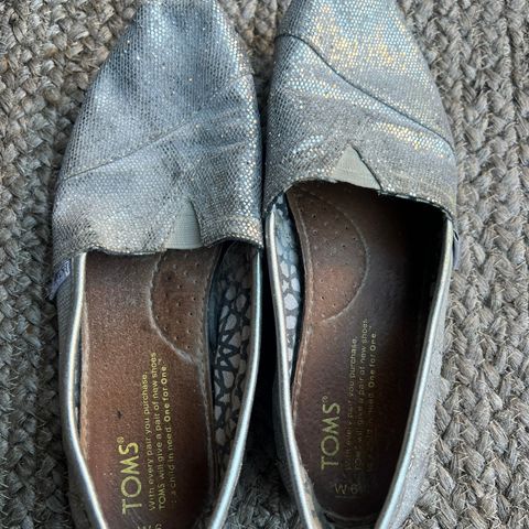 Toms glitter sko