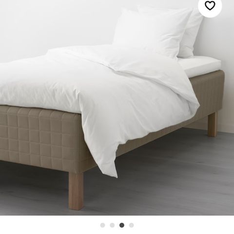 Nesten ubrukt IKEA Skårer rammemadrass med ekstra madrass