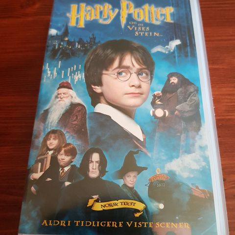 Harry Potter og Vises Stein Ny vhs