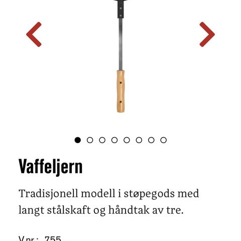 Espegard bålpanne vaffeljern