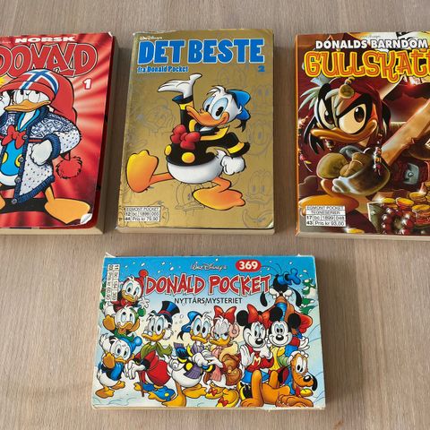 Donald Duck pocket bøker