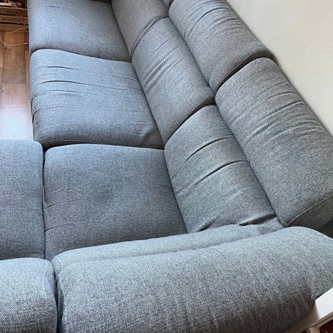Sofa med sjeselong