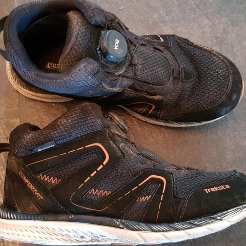 Treksta gore-tex joggesko med boa