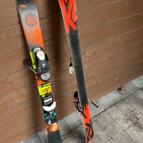 Slalom ski og støvler