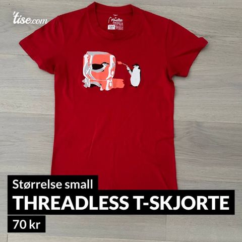 T-skjorte fra Threadless (str S)