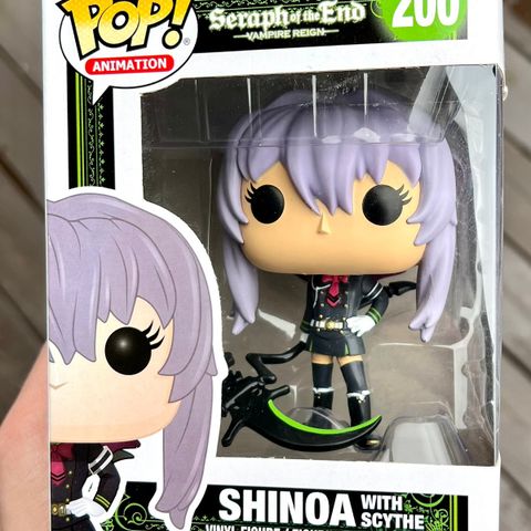 Funko Pop! Shinoa with Scythe | Seraph of the End (200) Excl. to GameStop