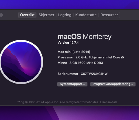 Mac Mini 7.1 (2014)