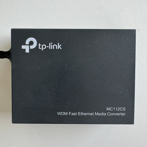 TP-Link MC112CS Fibermedieomformer