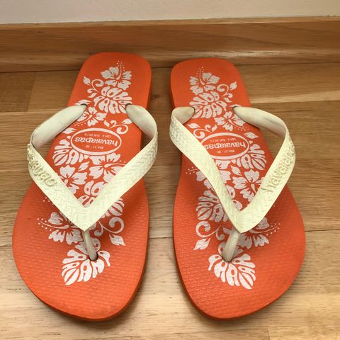 Havaianas flip flops / slippers / sandaler, str. 39.