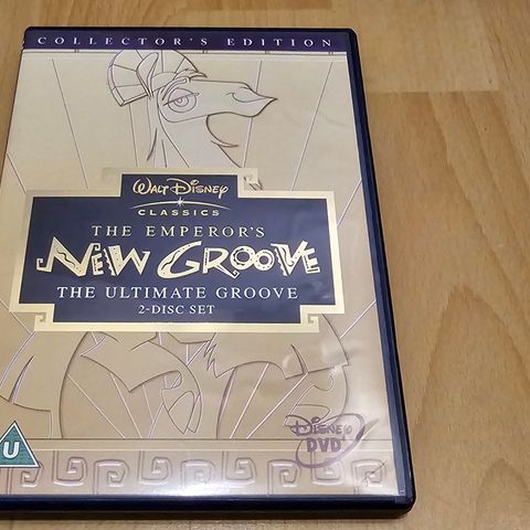 The Emperor's New Groove på DVD selges
