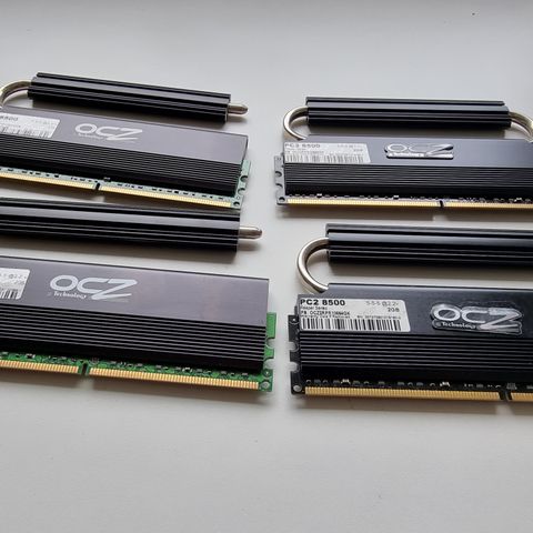 8GB OCZ Reaper DDR2 PC2-8500 RAM - Perfekt for Oppgradering