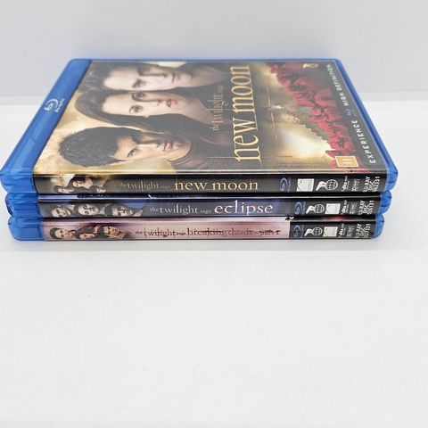 3 stk Twilight blu-ray