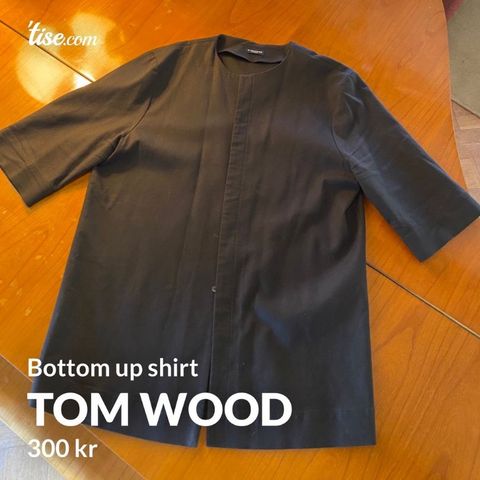 TOM WOOD Bottom up shirt