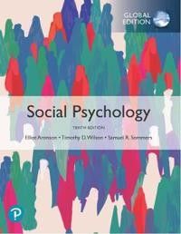 Social psychology 10th ed. 2020