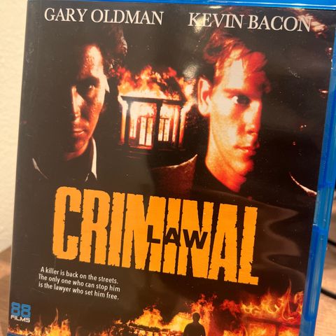 Criminal Law (1988) (BLU-RAY) (UK-Import)